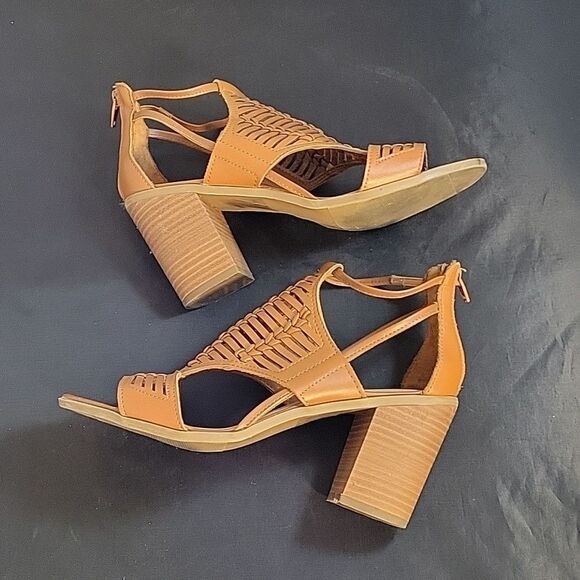 MERONA PEEP TOE CUTOUT WOMEN"S WEDGE STYLE SANDAL - Picture 10 of 14